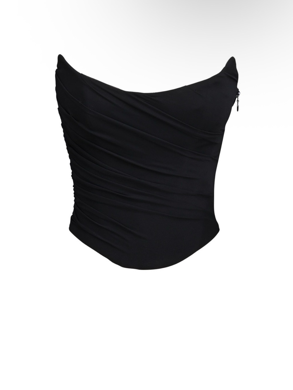House of CB Black Strapless Gown - Picture 5 of 8